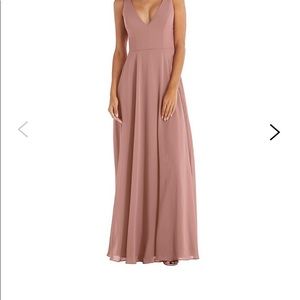 After Six evening gown, NWT, dusty rose.